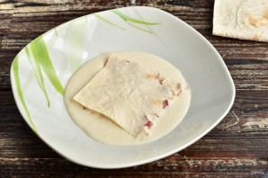 Беляши из лаваша с фаршем Беляши из лаваша с фаршем