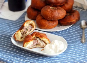 Беляши из творожного теста