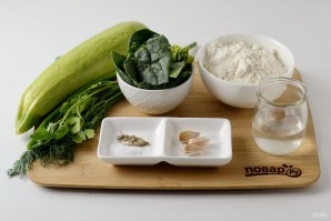 Чуду с цукини и шпинатом