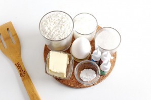 Цветные кексы