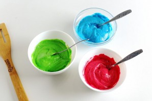 Цветные кексы