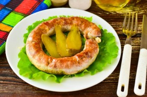 Домашняя рубленая колбаса Домашняя рубленая колбаса