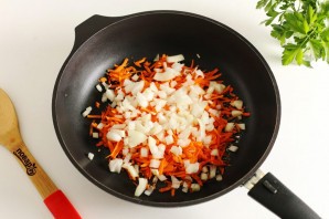 Фасоль с курицей