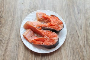 Форель в молоке в духовке