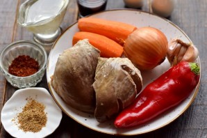 Хе из говяжьего сердца