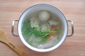 Холодец из куриных ножек с желатином