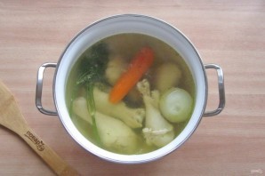 Холодец из куриных ножек с желатином