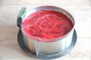 Йогуртовый торт с вишней