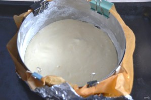 Йогуртовый торт с вишней