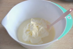 Йогуртовый торт с вишней