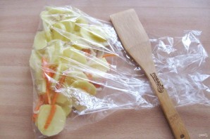 Карп на картофельной подушке