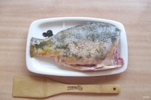 Карп на картофельной подушке