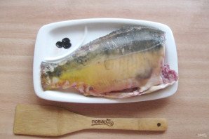 Карп на картофельной подушке