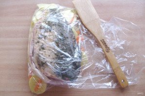 Карп на картофельной подушке