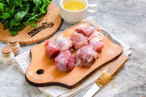 Картофель с мясом в духовке