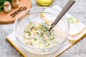 Картофельный рулет с курицей