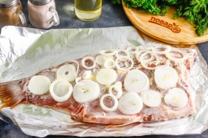 Коктал из сазана в духовке