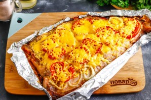 Коктал из сазана в духовке