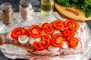 Коктал из сазана в духовке