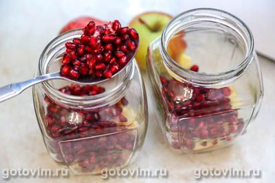 Компот из граната с яблоком на зиму Компот из граната с яблоком на зиму