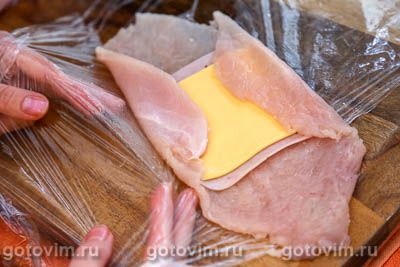 Котлеты кордон блю (chicken cordon bleu)