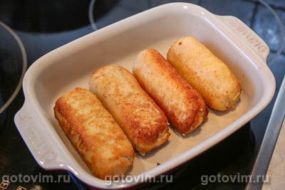 Котлеты кордон блю (chicken cordon bleu)