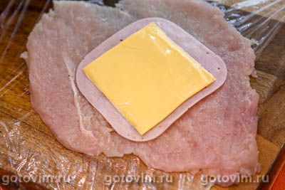 Котлеты кордон блю (chicken cordon bleu)