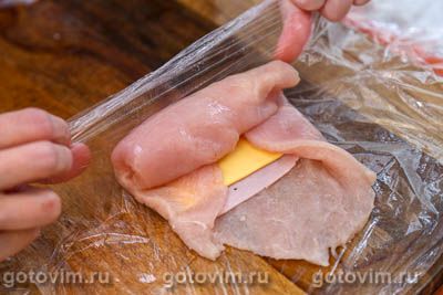 Котлеты кордон блю (chicken cordon bleu)