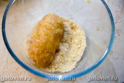 Котлеты кордон блю из фарша с ветчиной и сыром