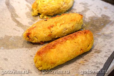 Котлеты по-гомельски из свинины в хрустящем картофеле Котлеты по-гомельски из свинины в хрустящем картофеле