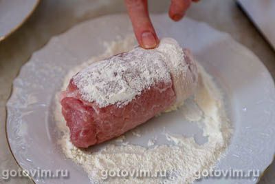 Котлеты по-гомельски из свинины в хрустящем картофеле Котлеты по-гомельски из свинины в хрустящем картофеле