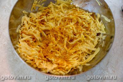 Котлеты по-гомельски из свинины в хрустящем картофеле Котлеты по-гомельски из свинины в хрустящем картофеле