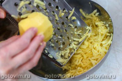 Котлеты по-гомельски из свинины в хрустящем картофеле Котлеты по-гомельски из свинины в хрустящем картофеле