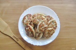 Котлеты с сыром и зеленью