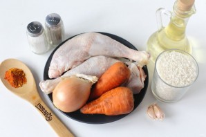 Курица на рисовой подушке