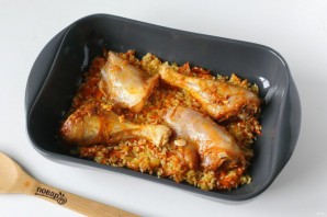 Курица на рисовой подушке