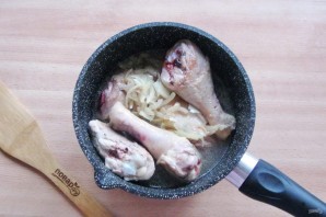 Курица в красном соусе