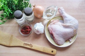 Курица в красном соусе