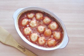 Куриные боллы в кисло-сладком соусе