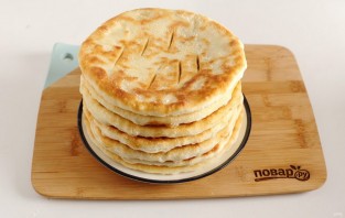 Лепешки на кефире