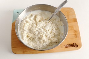 Лепешки на кефире