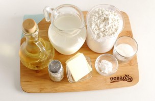 Лепешки на кефире