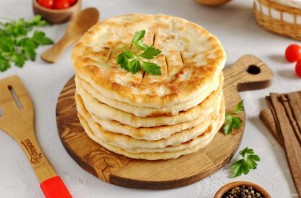 Лепешки на кефире