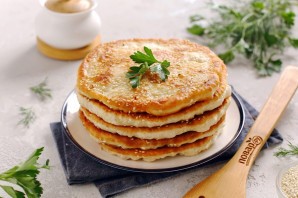 Лепешки с кунжутом