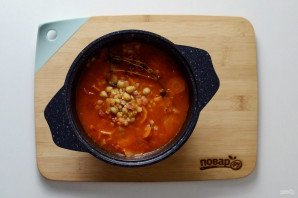 Минестроне с нутом