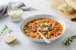 Минестроне с нутом Минестроне с нутом