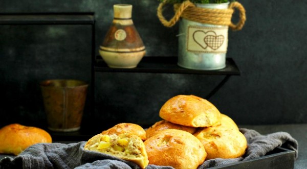 Мини-курники дрожжевые с курицей, картофелем и луком, пошаговый рецепт с фото Мини-курники дрожжевые с курицей, картофелем и луком, пошаговый рецепт с фото