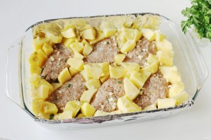 Мясные сочни с грибами