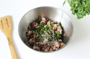 Мясные сочни с грибами