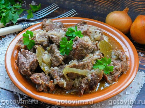 Мясо по-кремлевски (из говядины) Мясо по-кремлевски (из говядины)